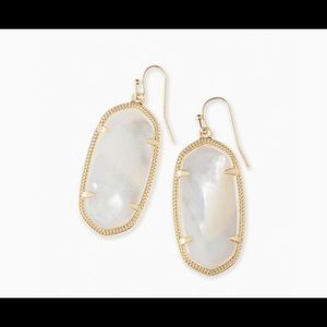 Elle gold drop earrings - Kendra Scott